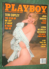 Playboy Nov 1990 POM Lorraine Olivia Teri Copley Maid Leona Hemsley interview