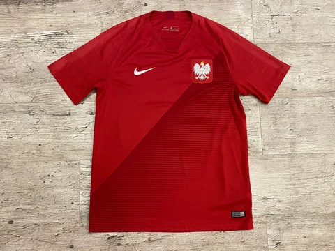 Poland National Team 2018/2019 Away FOOTBALL SHIRT SOCCER Nike Cover