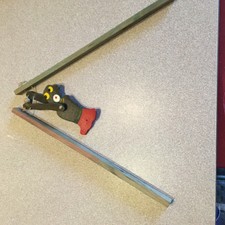 vintage monkey on a stick toy