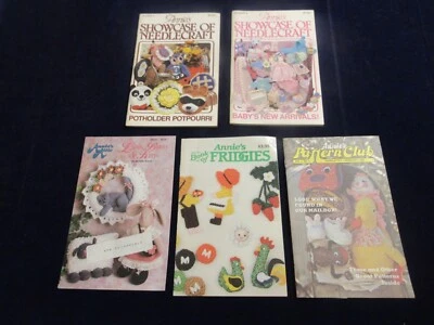 Lote de folletos de ático de Annie escaparate NeedleCraft y libro de frigoríficos M4c Foto 1 de 4