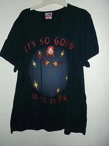 NUEVA CAMISETA MUJER TALLA GRANDE 18/20 L.A. TUDE MALA CHICA SERIGRAFIADA - Imagen 1 de 4