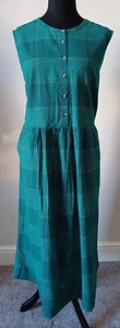 Abito donna verde Midi Creek Cottage nuovo con etichette Seasalt taglia 20 - Foto 1 di 2