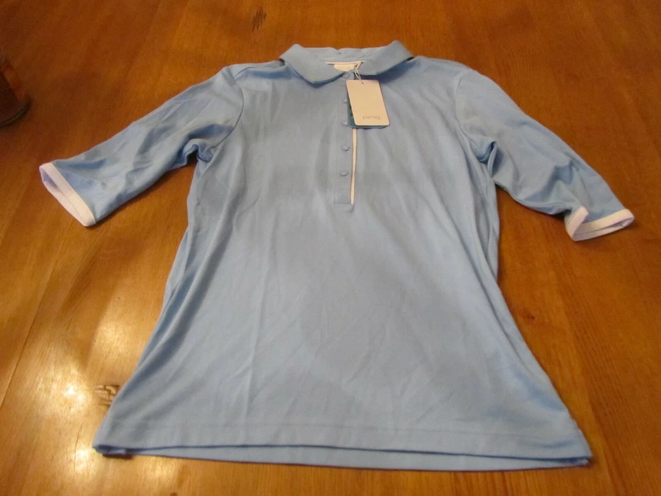 Camisa de golfe feminina Ping, nova com etiquetas, M - Imagem 1 de 1