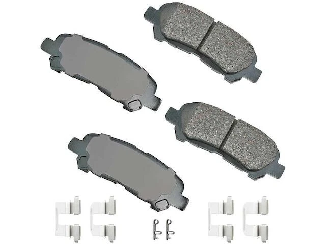 Juego de pastillas de freno traseras para 08-13 Toyota Highlander Base Limited Sport Hybrid MS77B1 Foto 1 de 1