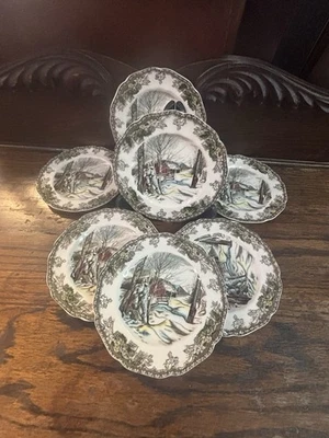 Johnson Bros The Friendly Village 6" Bread and Butter Plates - Image 1 of 4