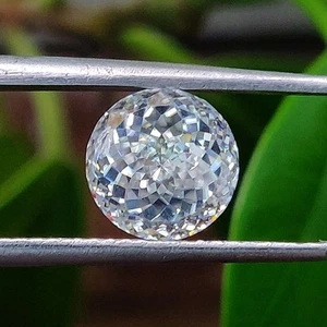 2 CT Portuguese Cut Lab-Grown Loose CVD Diamond Natural D Color VVS1 Certified - Picture 1 of 12