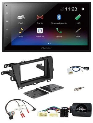 Pioneer USB Bluetooth DAB 2DIN Lenkrad Autoradio für Toyota Prius 2009-2016 - Bild 1 von 4