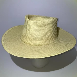 SunBody Palm Leaf Panama Hat Size 6 3/4 - Picture 1 of 5