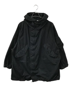 fennica x BUZZ RICKSON'S M-65 Mods Mantel XS Schwarz BR14799FE Baumwolle Selten Japan - Bild 1 von 6