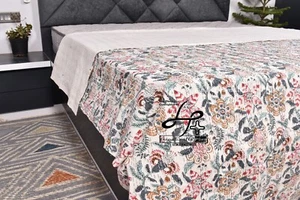 Bettwäsche Gudari Wohndeko Decke Boho Indisch Kantha Quilt Bettüberwurf Traditionell - Bild 1 von 6