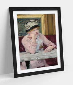 EDOUARD MANET, THE PLUM -ART FRAMED POSTER PICTURE PRINT ARTWORK - Picture 1 of 11