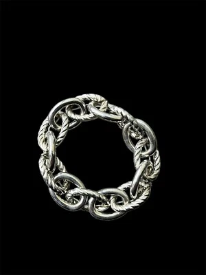 Pulseira de corrente de metal robusta Forever 21  - Imagem 1 de 2