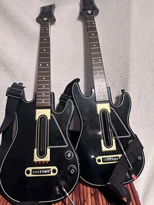 Activision Guitar Hero Black Wireless Controller Nintendo Wii | Tested Pre-Owned - Picture 1 of 5