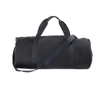 IDEOLOGY $70 NWT Black Duffle Bag XL Tube Yoga Overnight Beach HandBag Crossbody - Image 1 of 4