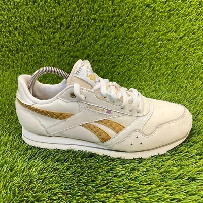 Reebok Royal скольжения пульсации зажим женщин размер 10 слоновой кости ходьбы обувь кроссовки - Изображение 1 из 4