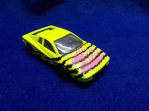Matchbox Ferrari Testarossa #78 Yellow w/ Black print on sides & hood - Picture 1 of 3