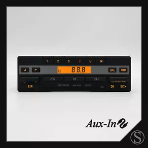 Becker Avus 2000 BE1146 Radio Aux Mercedes-Benz MB 100 T 1 di Brema Sk Camion 24 - Foto 1 di 1