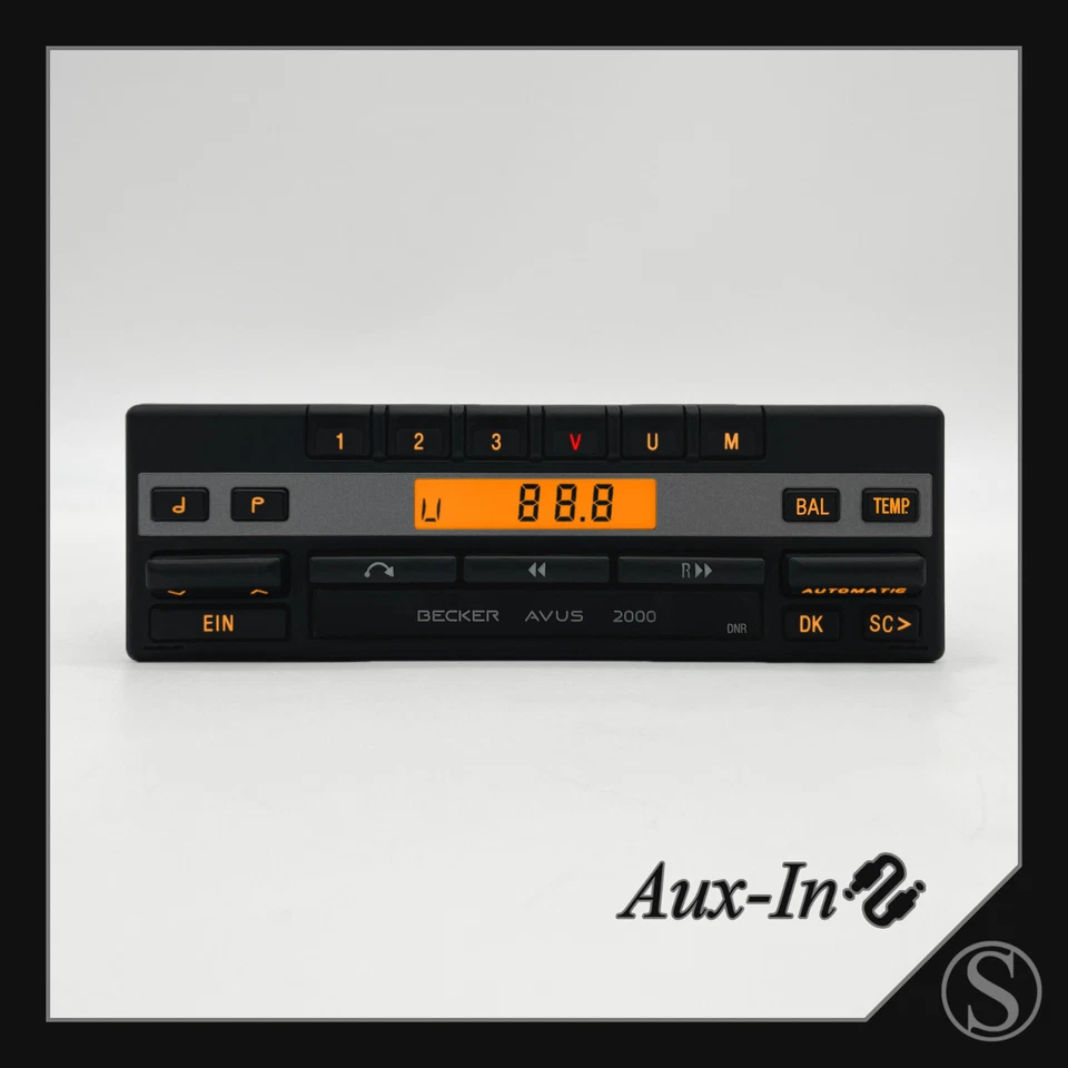 Becker Avus 2000 BE1146 Radio Aux Mercedes-Benz MB 100 T 1 Bremer SK LKW 24 Volt - Bild 1 von 1