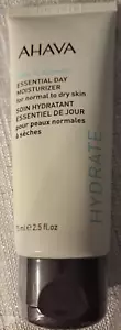 NUEVO AHAVA Time to Hydrate Essential Day Hidrate para piel normal/seca 2,5 oz - Imagen 1 de 7
