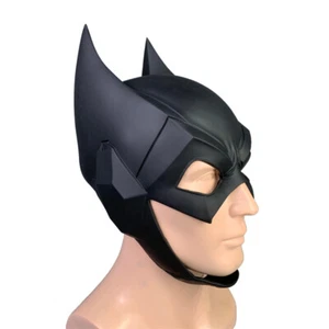 The Batman PVC Helmet Full Mask Bruce Wayne Cosplay Mask Halloween High Quality - Picture 1 of 14