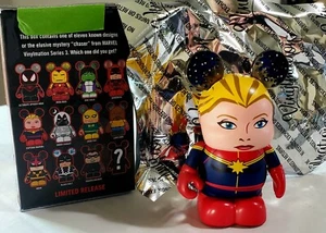 🔥Disney Vinylmation Marvel Series 3 CAPTAIN MARVEL Original Box & Foil bag🔥 - Picture 1 of 3