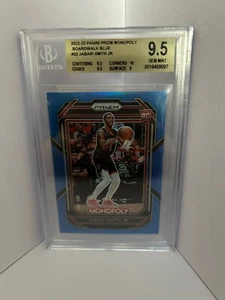 2022-23 Panini Prizm Monopolio, Passeggiata Blu 11/15, Jabari Smith Jr. BGS 9.5 - Foto 1 di 2