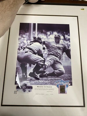 Jackie Robinson, "Breaking The Barrier" Limited edition /2500 RARE - Image 1 of 3