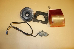 YAMAHA DT125 DT200 DT 3ET 2 AÑOS 3BN lote de trabajo luz de freno soporte bocina interruptor - Imagen 1 de 8