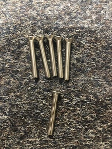 Windscreen Pillar Screws (6) 2ba 1.25” Stainless - Picture 1 of 1