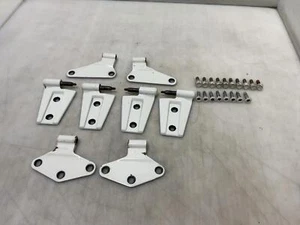 Jeep JK Wrangler 2 Door Inner and Outer Hinges Stone White PW1 2007-2017 169007 - Picture 1 of 17