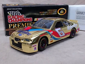 RARE! RARE! #6 Mark Martin Valvoline 1997 Ford Thunderbird Premier Gold 1:18 - Picture 1 of 12