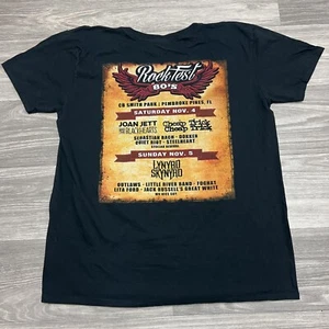 Vintage 80er Rock Fest Band T-Shirt Herren 2XL XL Cheap Trick Lynrd Skynrd Konzert Merch - Bild 1 von 10