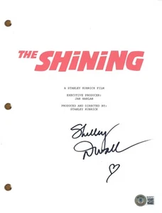 Shelley Duvall "The Shining" Signed Autograph Movie Script Screenplay Beckett - Picture 1 of 1