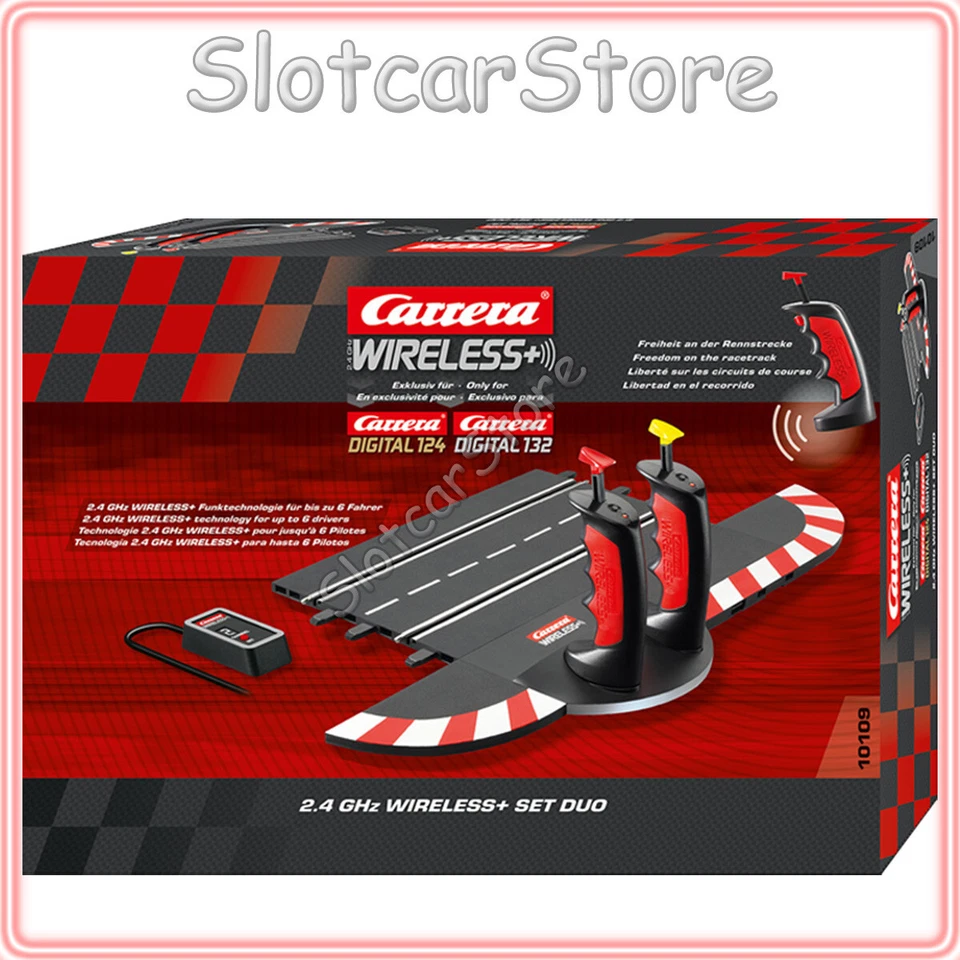 Carrera Digital 124/132 10109 2.4 GHz Wireless+ Set Duo 2x Controller 1:32 1:24 - Bild 1 von 1