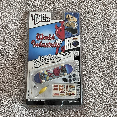 Vintage Tech Deck World Industries Devil Man All Star Best Of G1 X-Concepts 2003 Cover