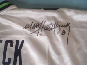 Seattle Seahawks Matt Hasselbeck Autographed Jersey, sz L, Nice Shape!
