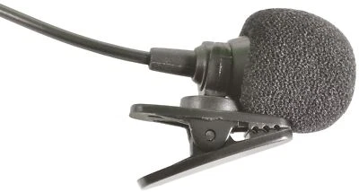 Chord LLM-35 Cardioid Lavalier Microphone, Black