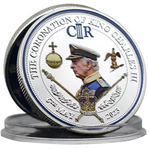 The Coronation of King Charles III Commemorative Coin British King Festival III - Picture 1 of 11