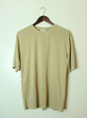 Camiseta de rayón de verano beige mediano Irvine Park para hombre de colección Foto 1 de 4