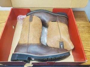 Justin Original Workboots Composite Toe Se4300 Size 10.5 New - Picture 1 of 10