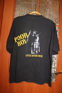 Rare Vintage - Poor Boy ,Little Sister Tour  , T-shirt size L - Picture 1 of 8