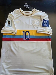 ADIDAS COLOMBIA 100TH ANIVERSARY IT2743 JAMES MENS L ORIGINAL JERSEY SHIRT - Picture 1 of 5