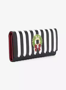 Cartera Loungefly Disney Pesadilla Antes de Navidad Vacaciones Corona Solapa Exclusiva - Imagen 1 de 3