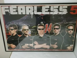 Nascar Fearless 5 Wiley X poster 5 Drivers - Picture 1 of 2