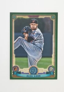 ALEX COBB Green Parallel 2019 Gypsy Queen 270 Baltimore Orioles Giants - Picture 1 of 2