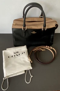 COACH Selena Gomez EDIZIONE LIMITATA 39288 Bond Colorblock Borsa a tracolla - Foto 1 di 22
