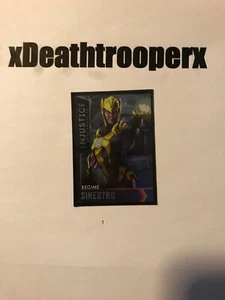 Injustice Arcade Karte #26 Regime Sinestro FOIL!!! - Bild 1 von 2