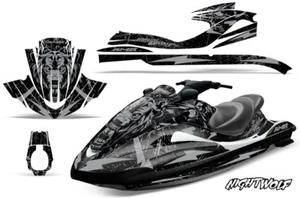 Jet Ski Graphics Decals Stickers For Yamaha Wave Runner 2002-2005 NIGHTWOLF S - Foto 1 di 2