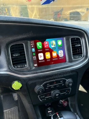 Android 14 CarPlay para 2015-2021 Dodge Challenger carregador carro rádio estéreo GPS - Imagem 1 de 4