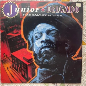 LP JUNIOR DELGADO RAGGAMUFFIN YEAR 1986 MLPS 9803 - Imagen 1 de 4